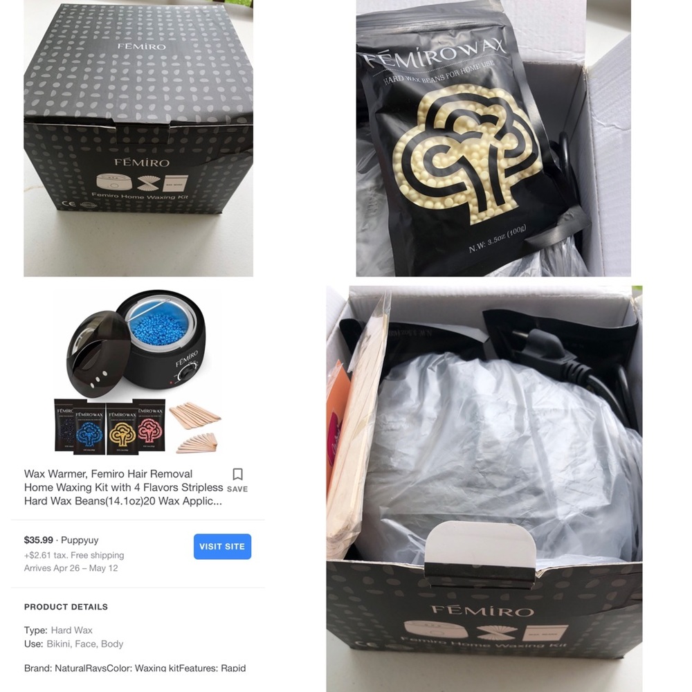 Waxing kit